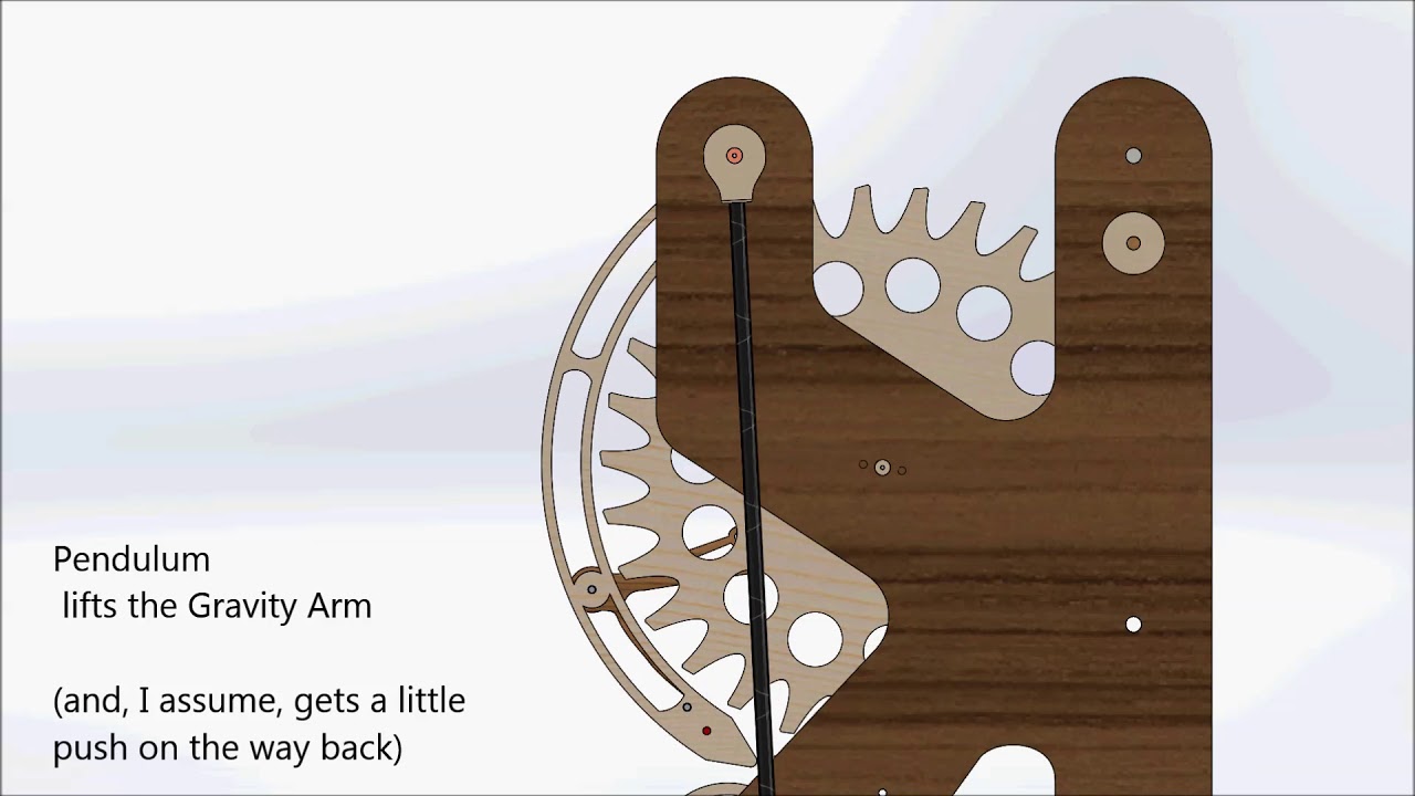 Clock 024 Gravity Escapement v01