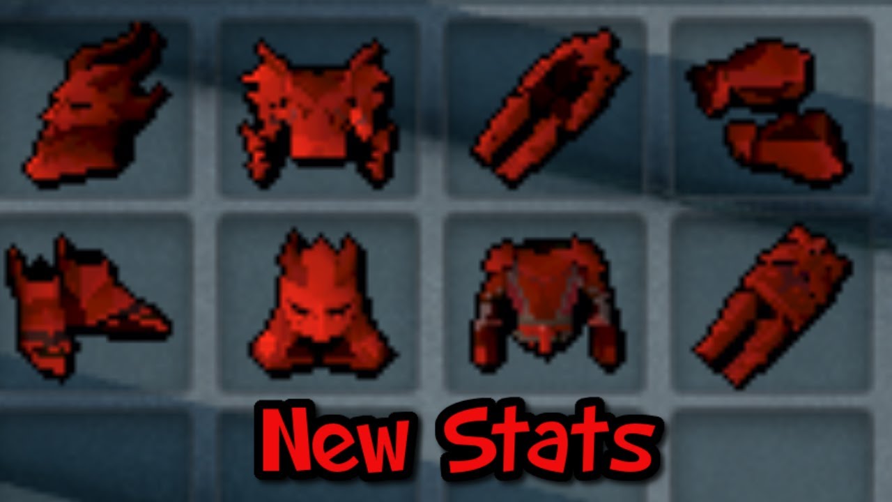 RuneScape 3 - Dragon Armor New Stats. It Is Now T60 Power Armor
