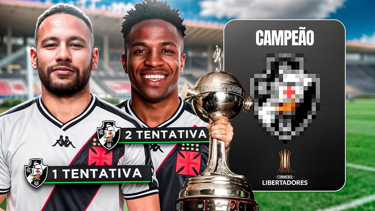 Contratando 1 jogador at&eacute; o VASCO ganhar a LIBERTADORES