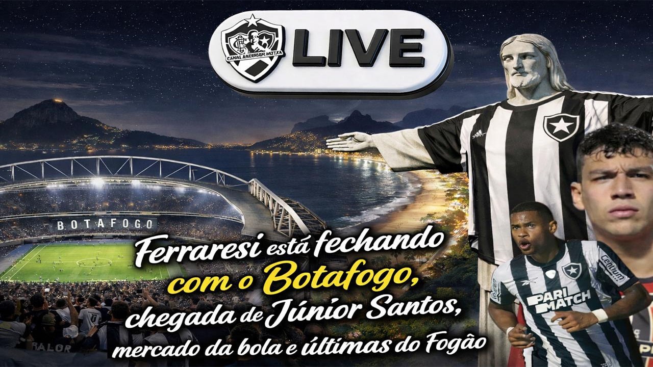 LIVE ALVINEGRA RAIZ - FERRARESI FECHADO !CHEGADA DO JUNIOR SANTOS!MERCADO DA BOLA!ÚLTIMAS NOTÍCIAS!