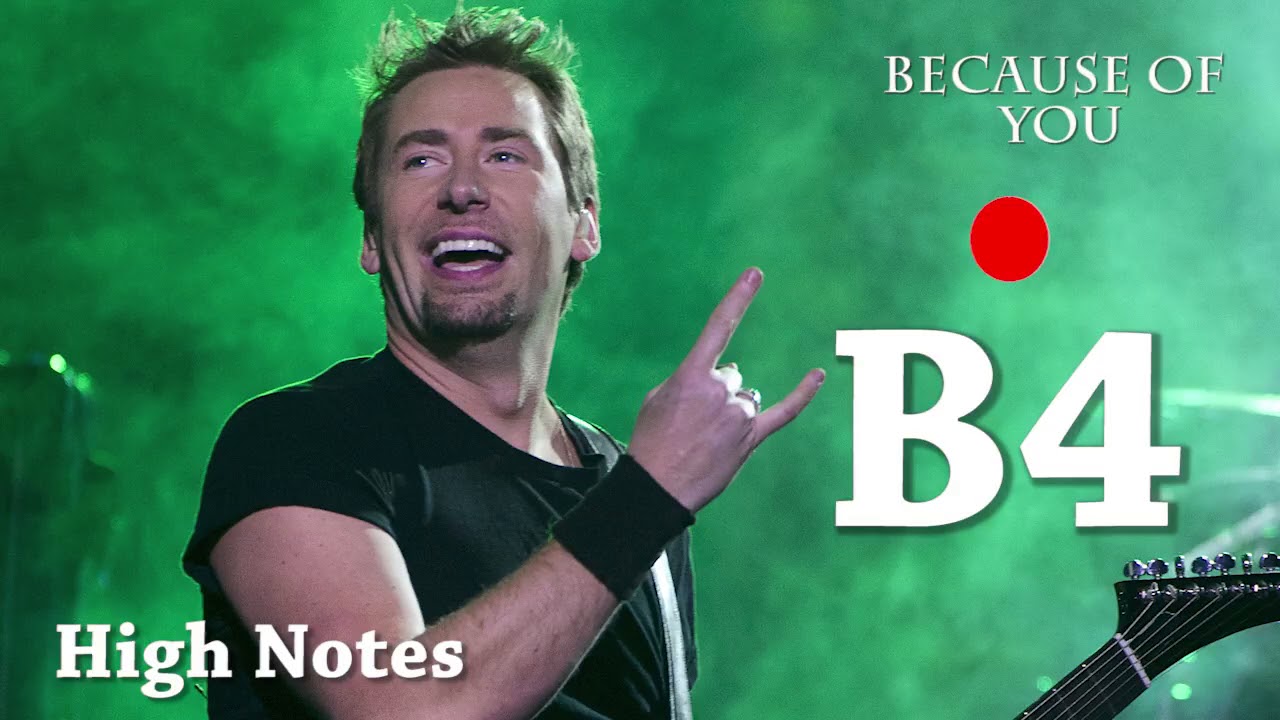 Chad Kroeger Nickelback Vocal Range