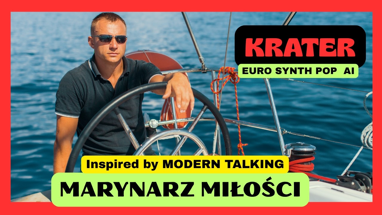 Krater -Marynarz Miłości (Official Video)  Euro Synth Pop AI