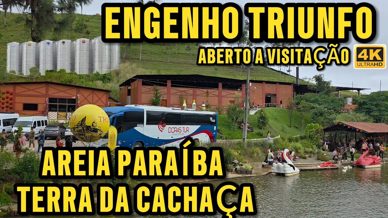 CONHEÇA O ENGENHO TRIUNFO,UM LUGAR PARADISÍACO NA CIDADE DE AREIA, PARAÍBA