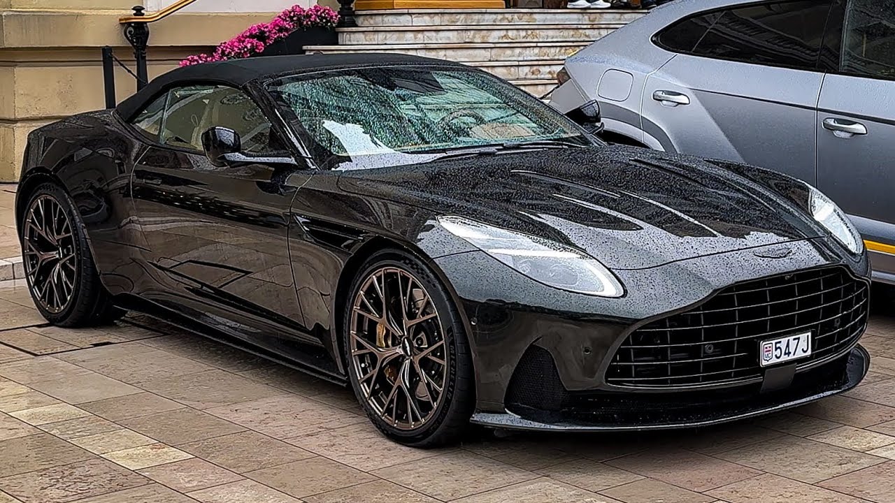 Carspotting in Monaco 2026 - New DB12 Volante, Revuelto, 992 GT3 RS, Purosangue, DBS, Spectre