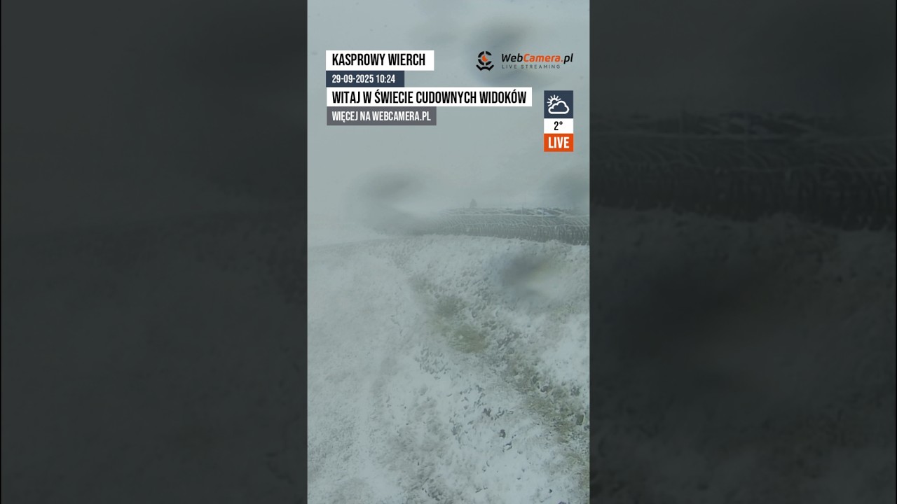 KASPROWY WIERCH W ŚNIEGU ❄️🌨️