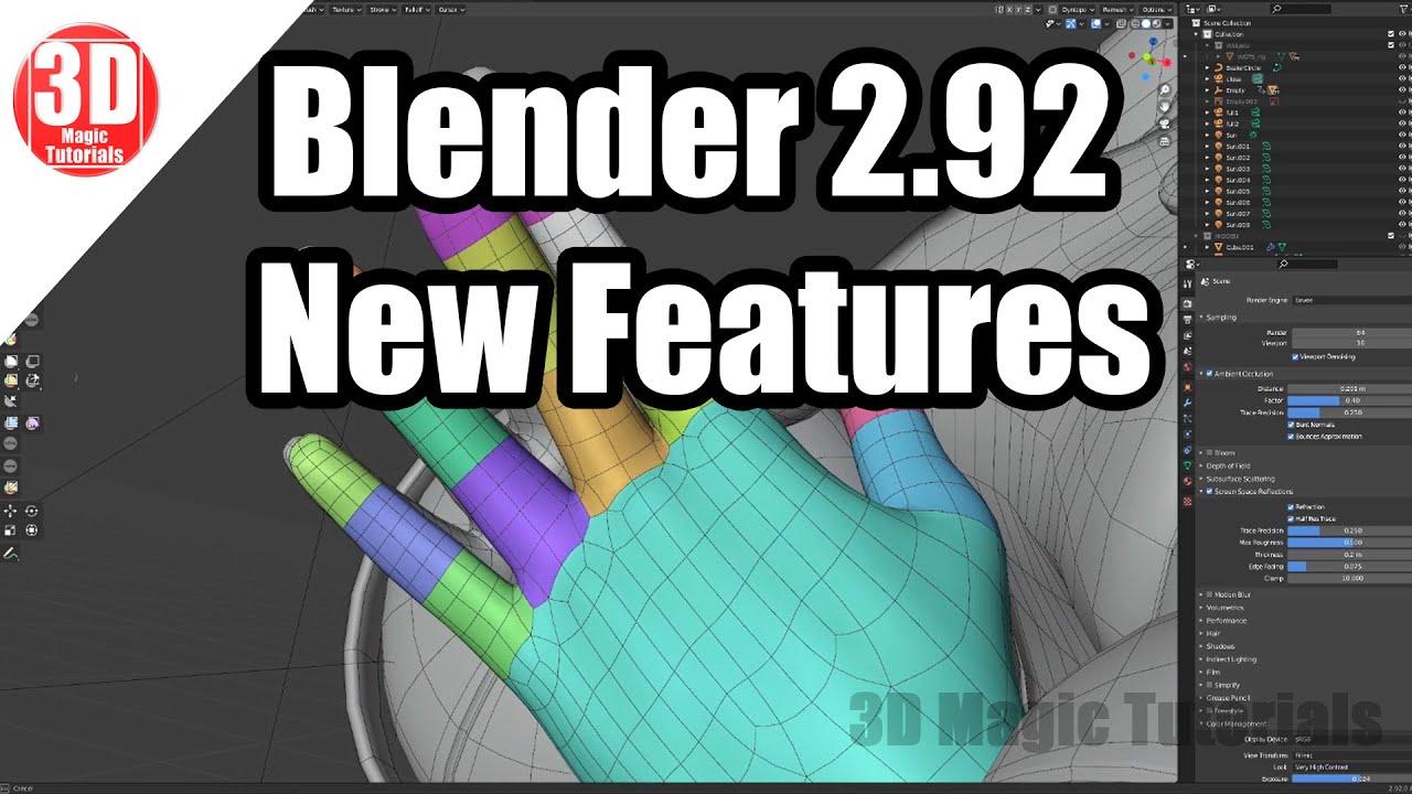 Blender 2.92 Updates - New Features