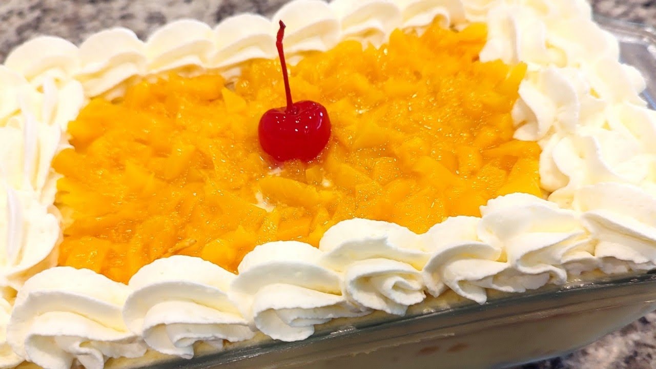 Peach Mango Tiramisu