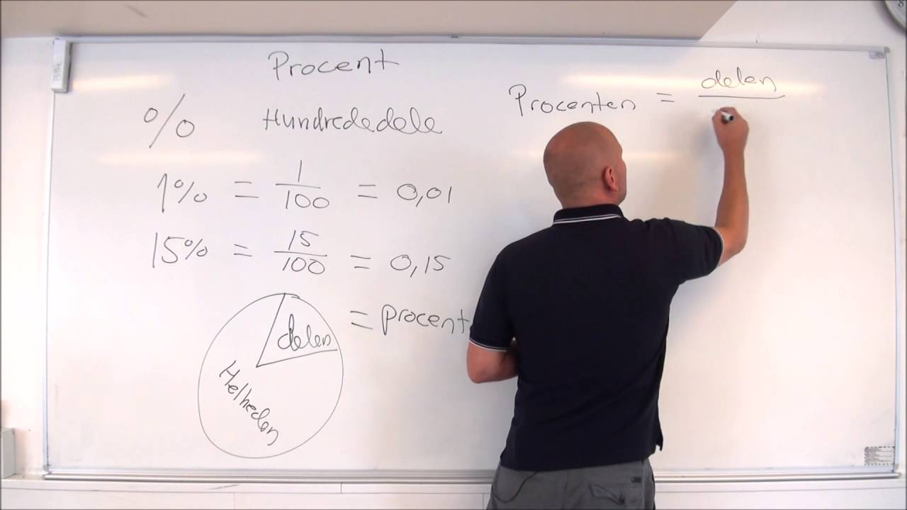Procent - hvad er procent - Matematik FED