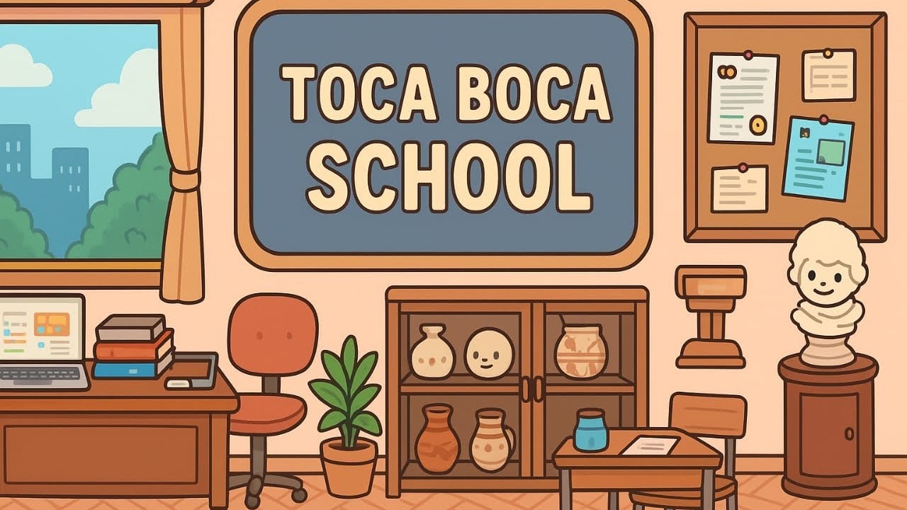 🏫 Toca Boca School Makeover ✨🎀