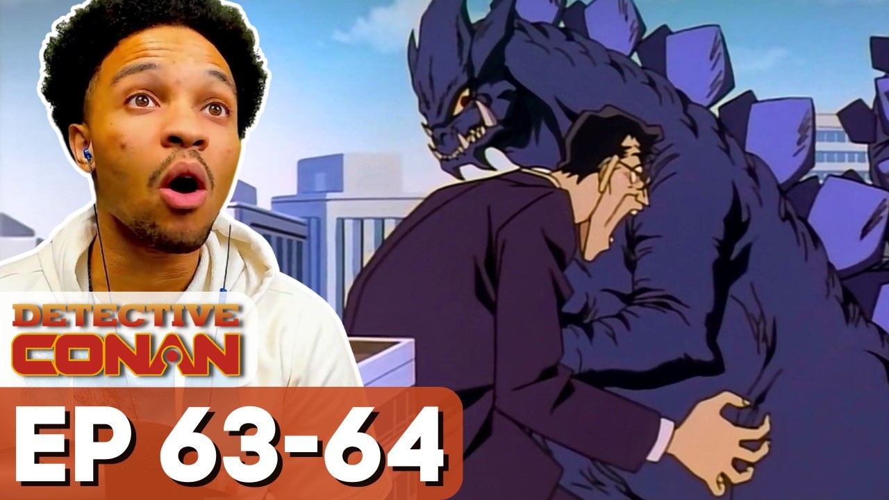 Gomera Catching BODIES TOO!? | Detective Conan Episode 63-64 Reaction
