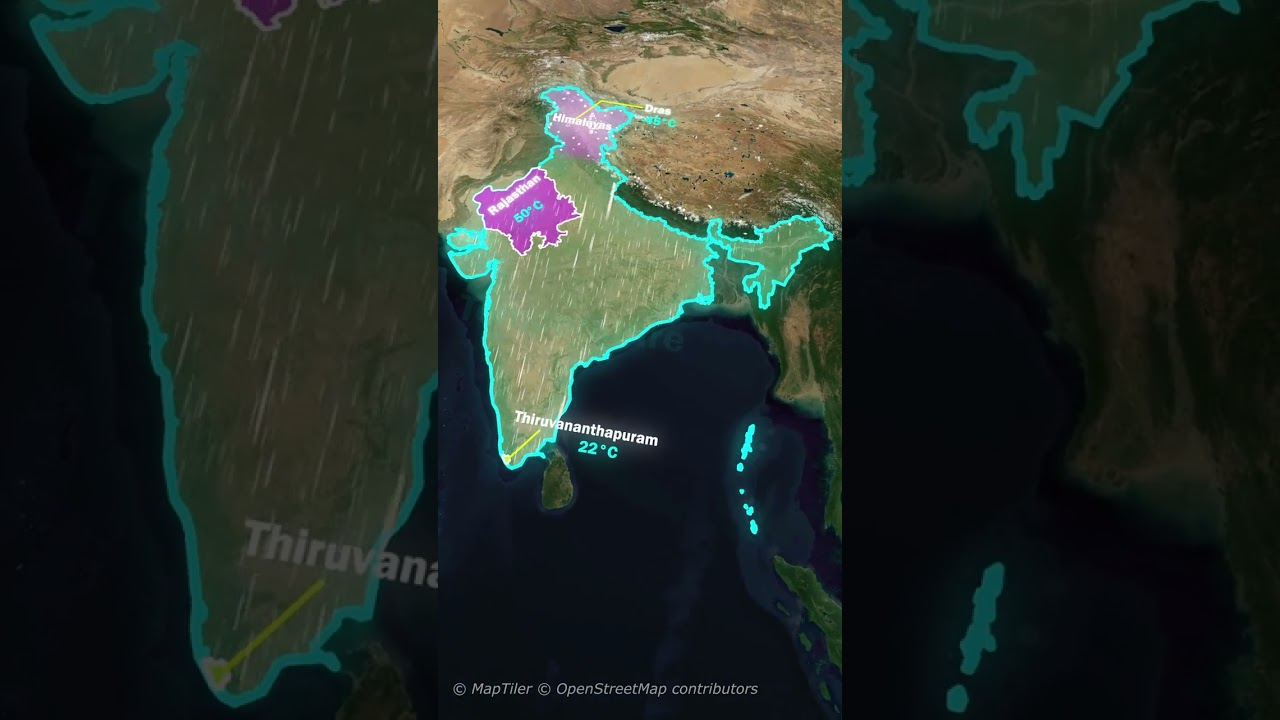 Monsoon Climate of India with Regional Variation