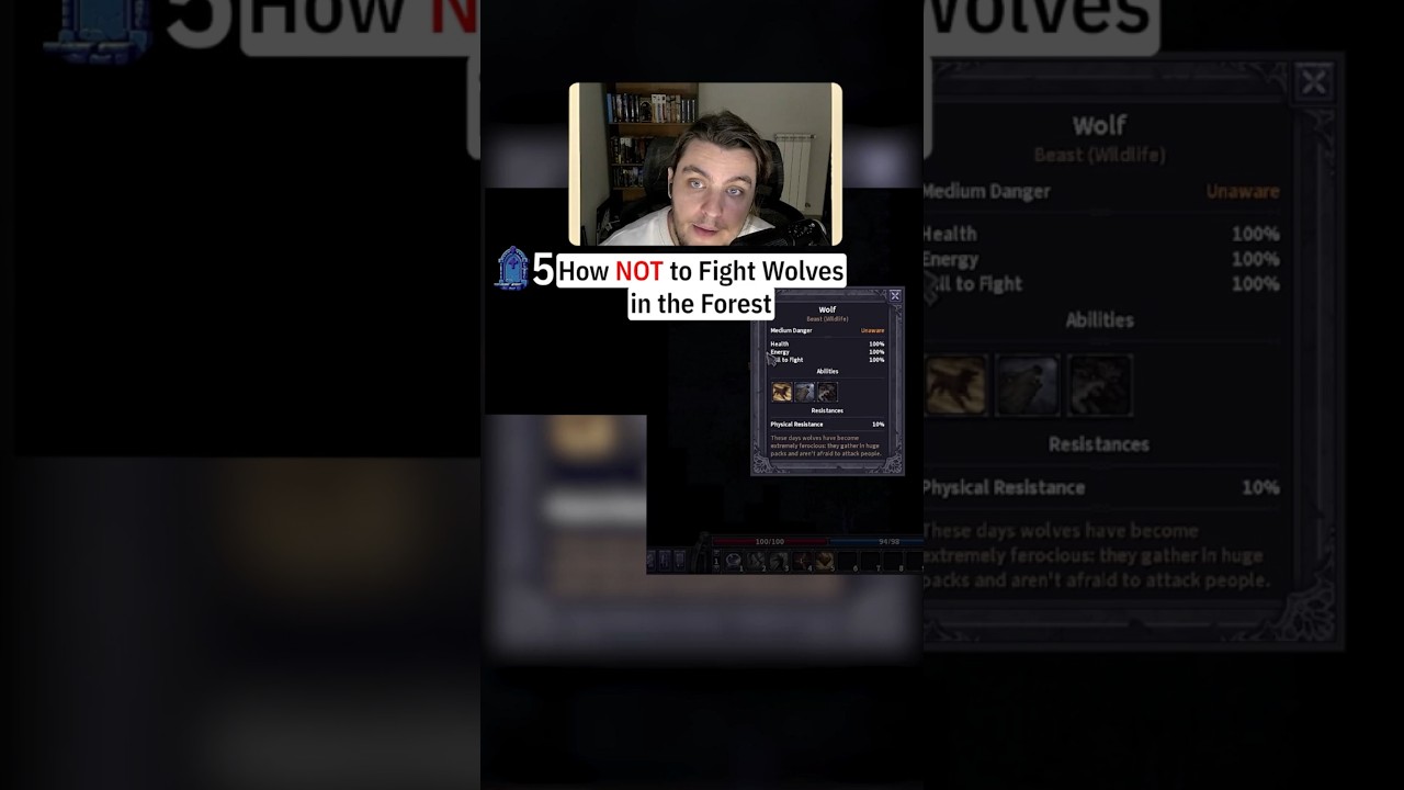 Stoneshard: How NOT to Fight Wolves in the Forest