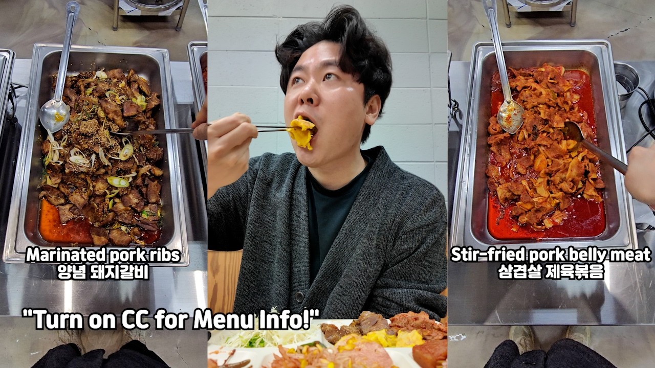ASMR MUKBANG 19 MINS KOREAN BUFFET ALL YOU CAN EAT EATING SOUNDS (NO TALKING)