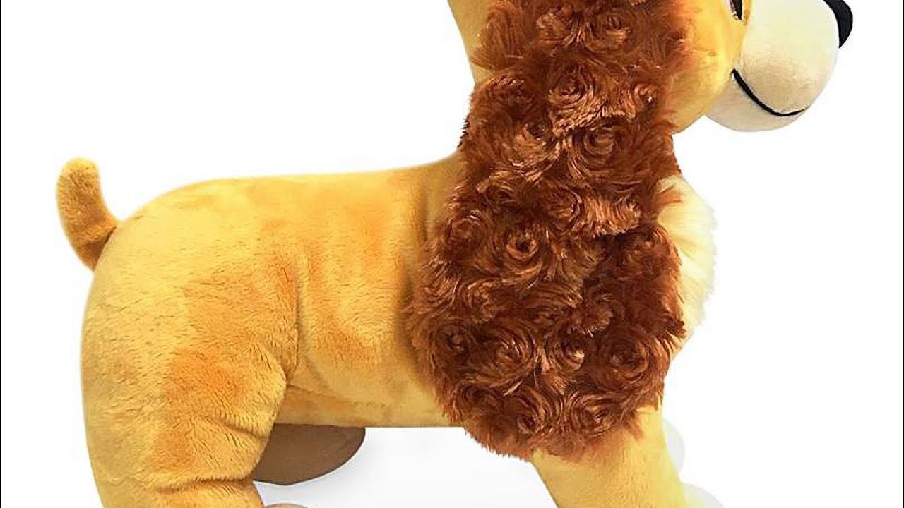 Walt Disney's Lady And The Tramp: Lady Stuffed Animal Plush Toy Review.