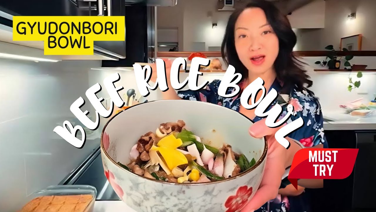 Gyū-Bōri Beef Rice Bowl Recipe (Quick & Easy)