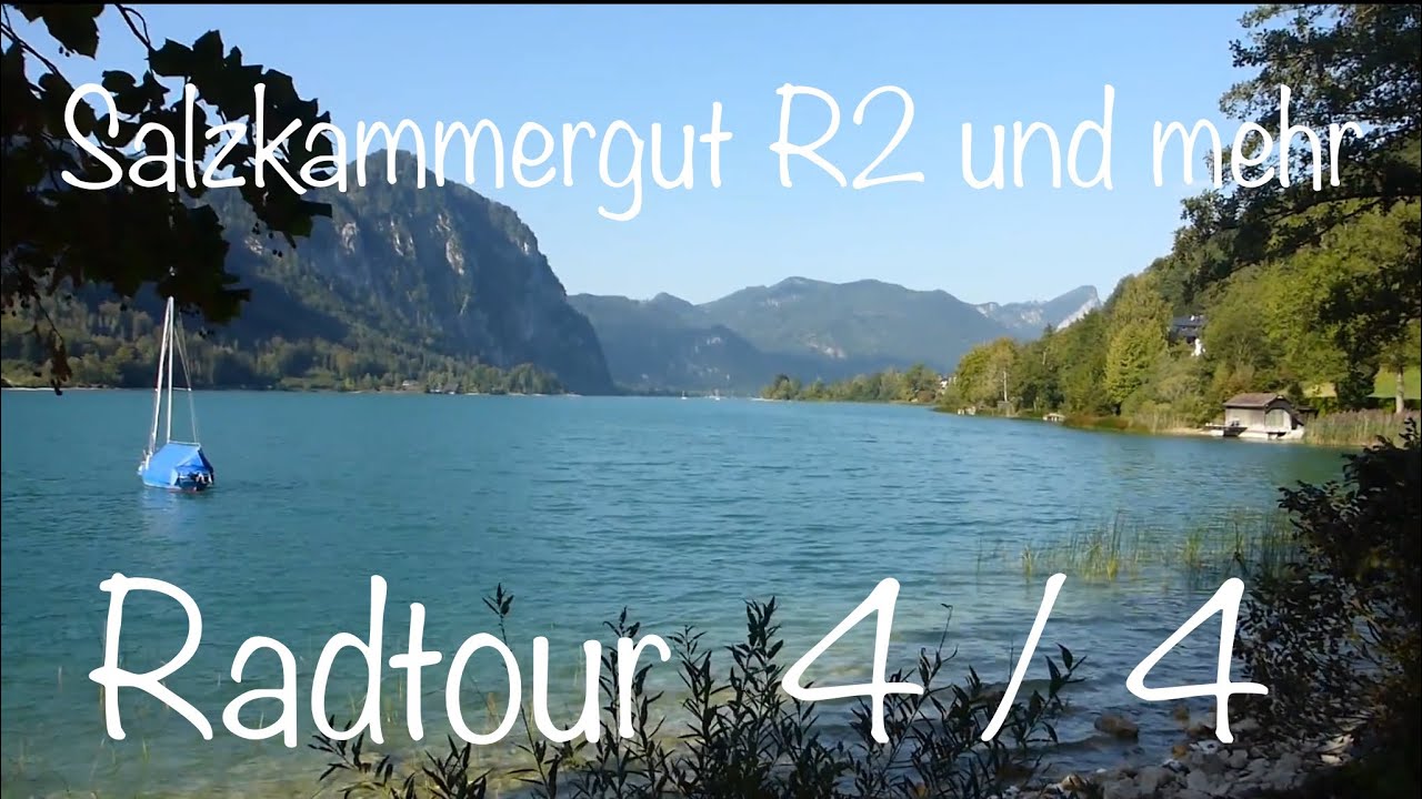 Salzkammergut Radtour R2 mit dem E-Bike Tag 4/4:  Attersee - Braunau am Inn