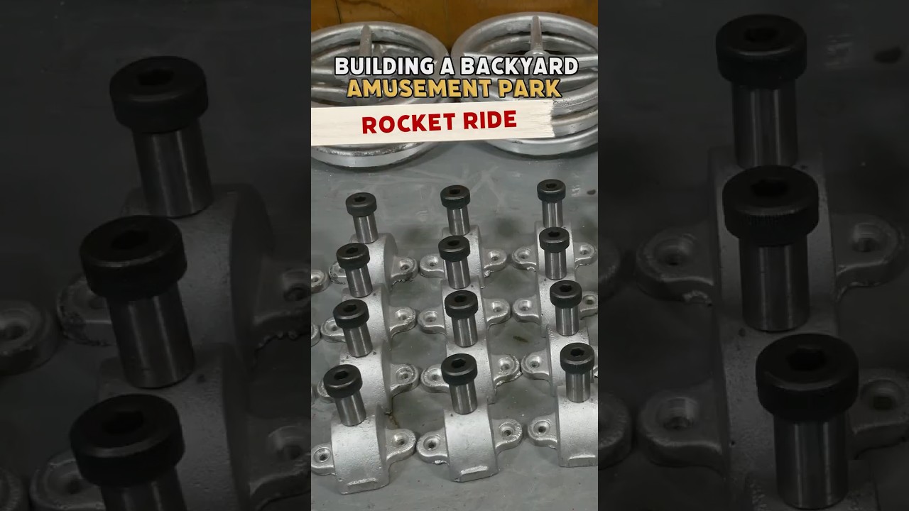 Machining Steering Wheel mount castings for our kiddie ride