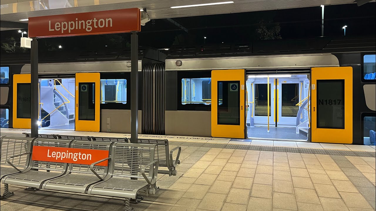 Waratah B Set Ride - Glenfield to Leppington - T2 Leppington Line