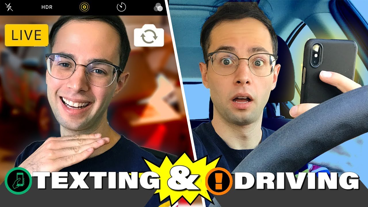 The Try Guys Test Texting While Driving