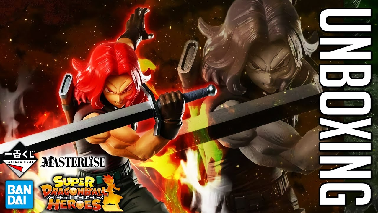 SUPER SAIYAN GOD TRUNKS SUPER DRAGON BALL HEROES SAGA ICHIBAN KUJI PRIZE B Figure Unboxing!