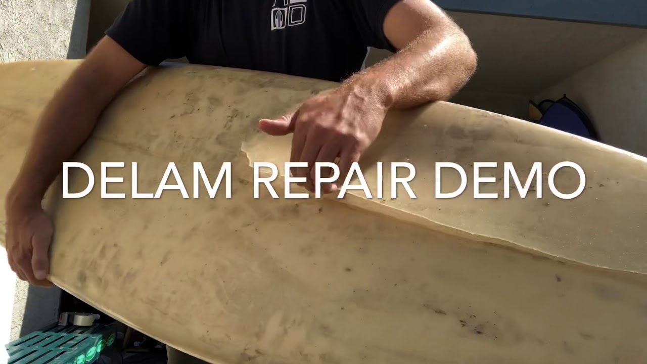 Surfboard Home Ding / Delam Repair
