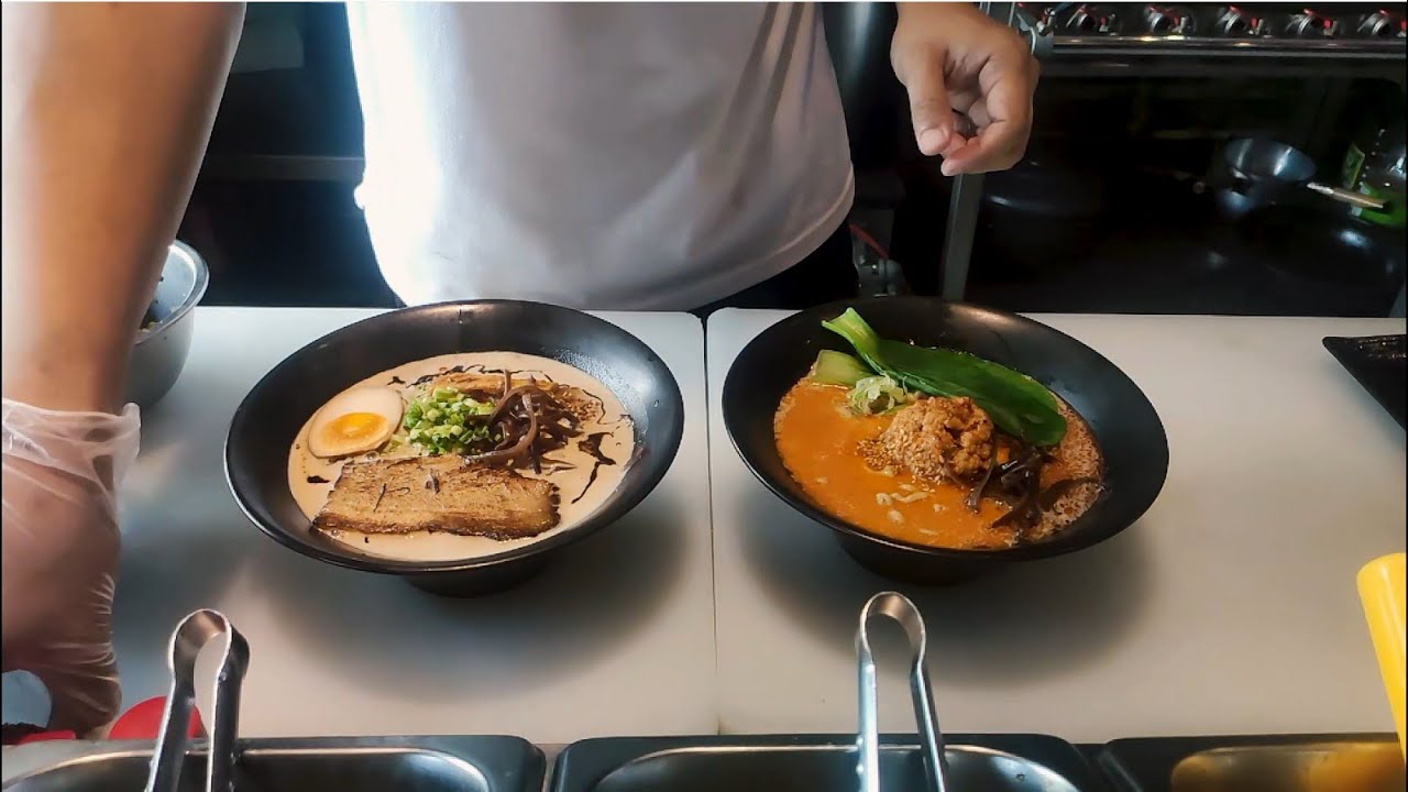Shoyu 醤油 and Tantanmen タンタンメン Ramen 拉麺 - Ichiro Ramen