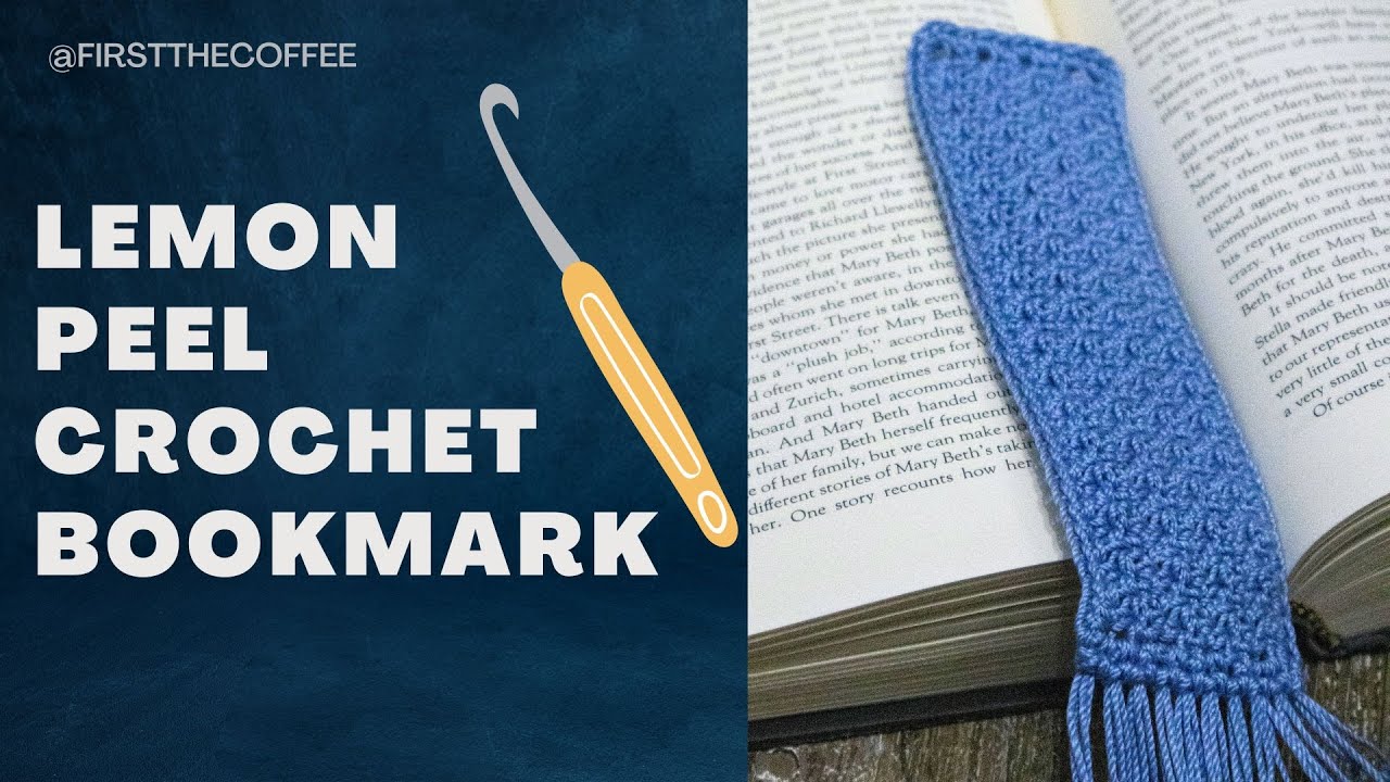 Quick and Easy Crochet Bookmark Pattern Tutorial