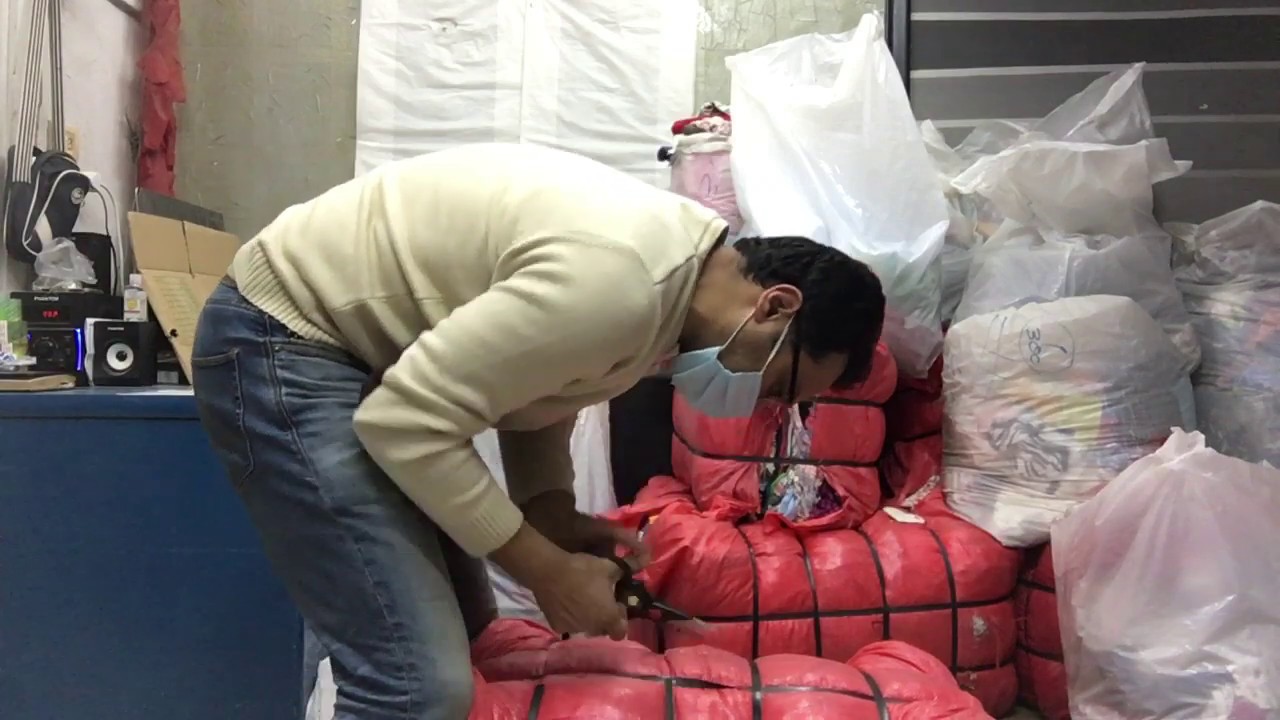 ملابس بالة كريمه فتح بالة اطفال كريمة استرالي نسبة تكت عالية ملابس باله المعادي تجار البالة جملة