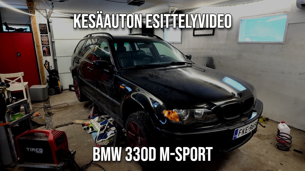330D M-Sport. Kaupat ei sujunu tämän kans niinku piti mutta tässä se nyt on.