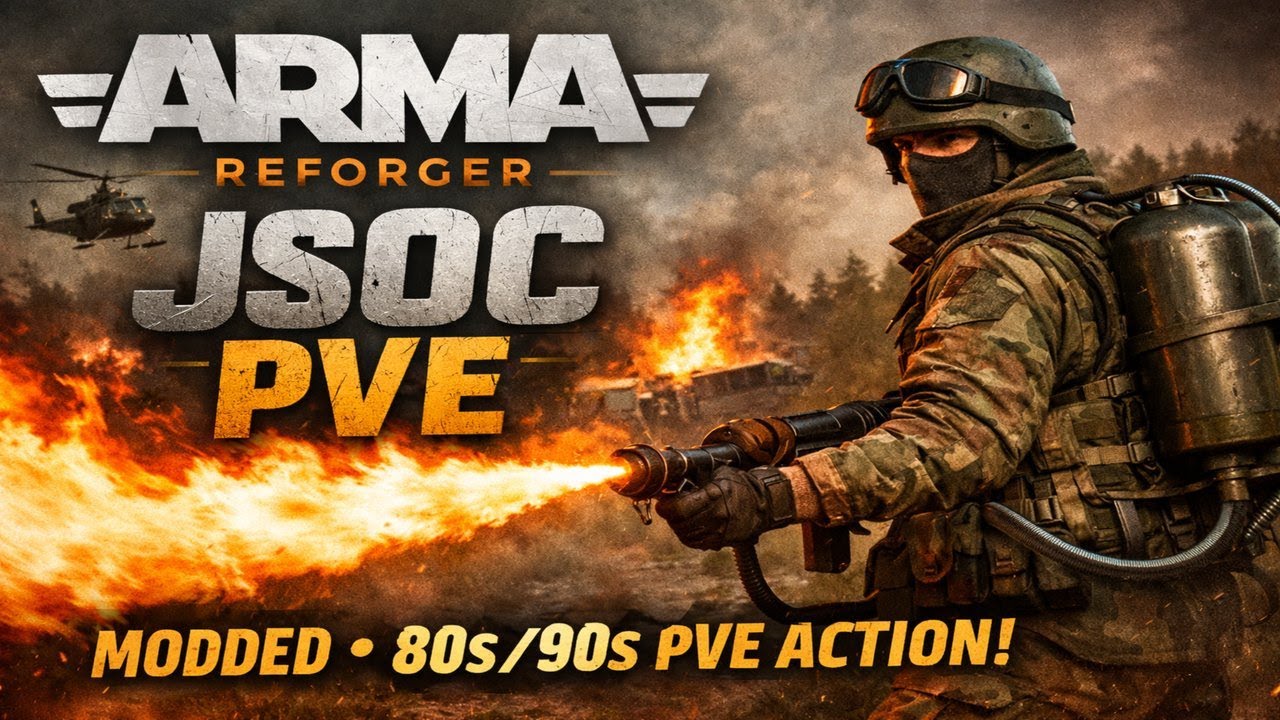 🔴 Arma Reforger PVE | JSOC Conflict Ops 🔥