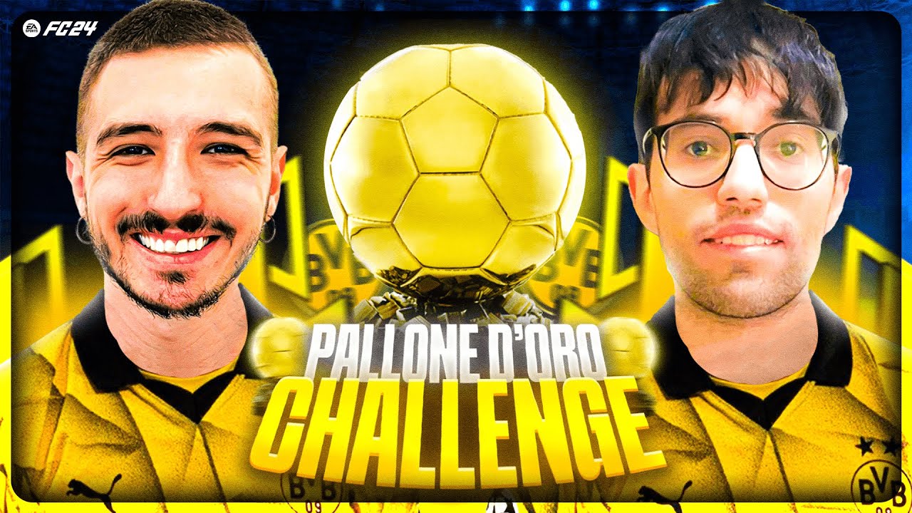 PALLONE D'ORO CHALLENGE: BORUSSIA.. MA GIUSE IMPAZZISCE DURANTE IL VIDEO!