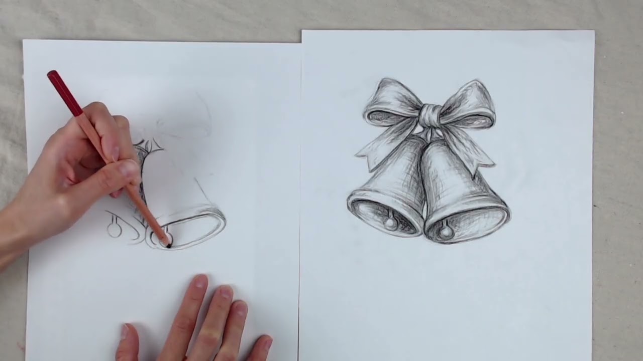 Рисунок колокольчиков