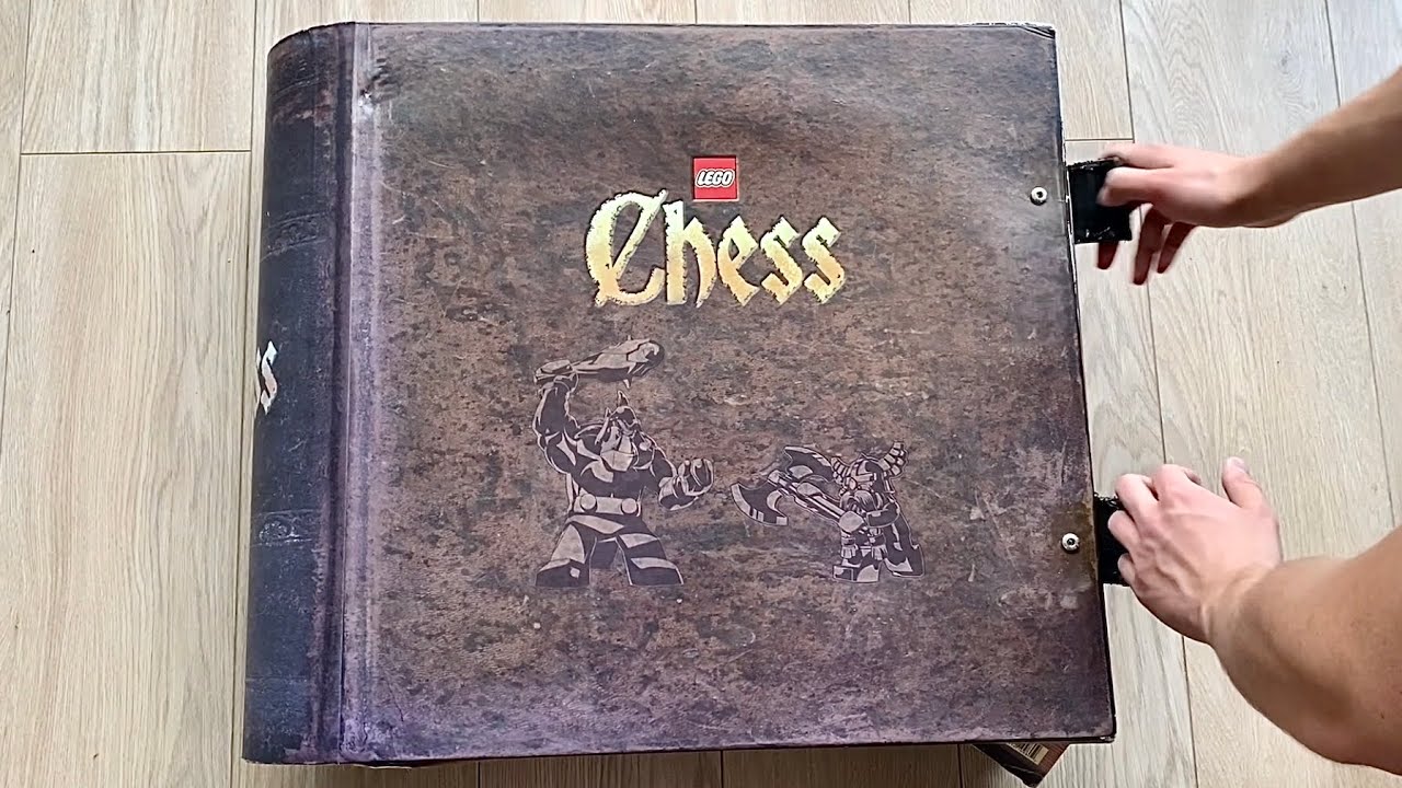 Распаковка САМОГО Редкого Набора Lego Castle Fantasy Era! (Giant Chess 852293)