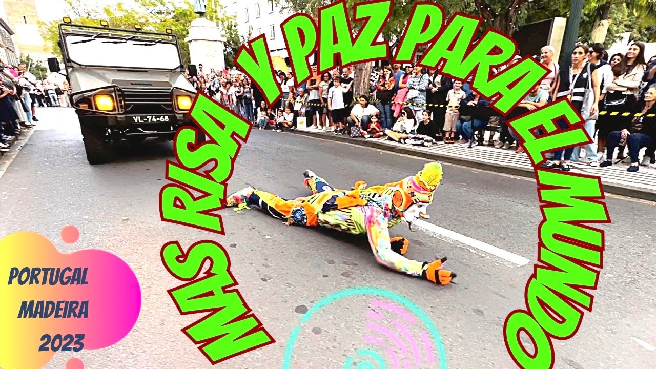 Risas callejeras, , ضحكة الشارع, Уличный смех, Karcocha Madeira Street Art Fest Portugal 🇵🇹 2023