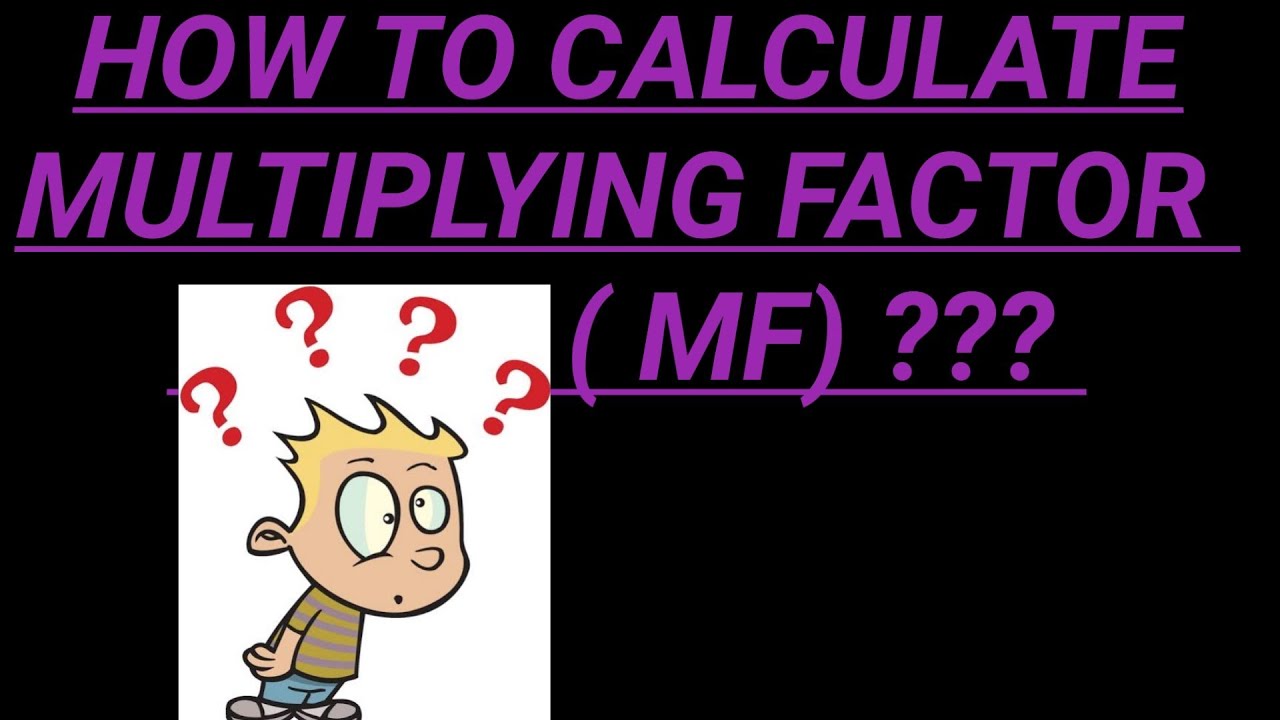 How to calculate Multiplying Factor??? Multiplying Factor कैसे निकलते हैं?@electricalknowledge2672