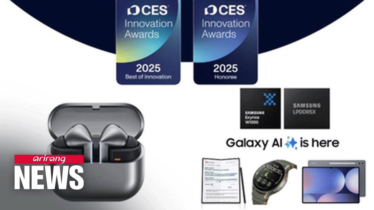 Samsung and LG dominate CES Innovation Awards 2025 with groundbreaking technologies