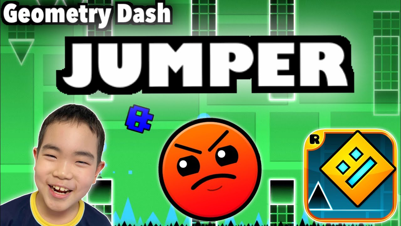 Geometry Dash【JUMPER】(All Coins) ジオメトリーダッシュ