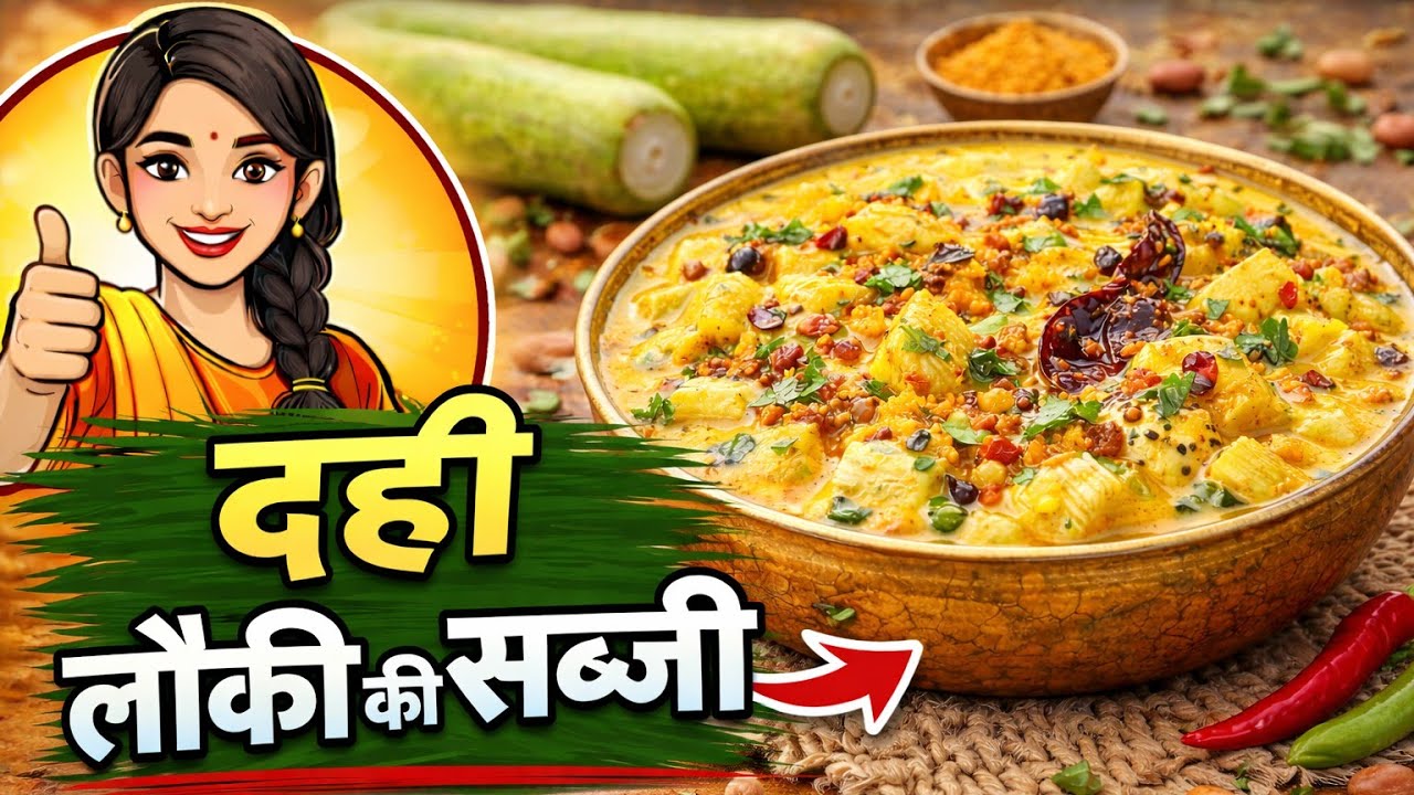 दही लौकी की सब्ज़ी | हल्की, टेस्टी और गर्मियों के लिए परफेक्ट रेसिपी #food #kitchen #recipe 