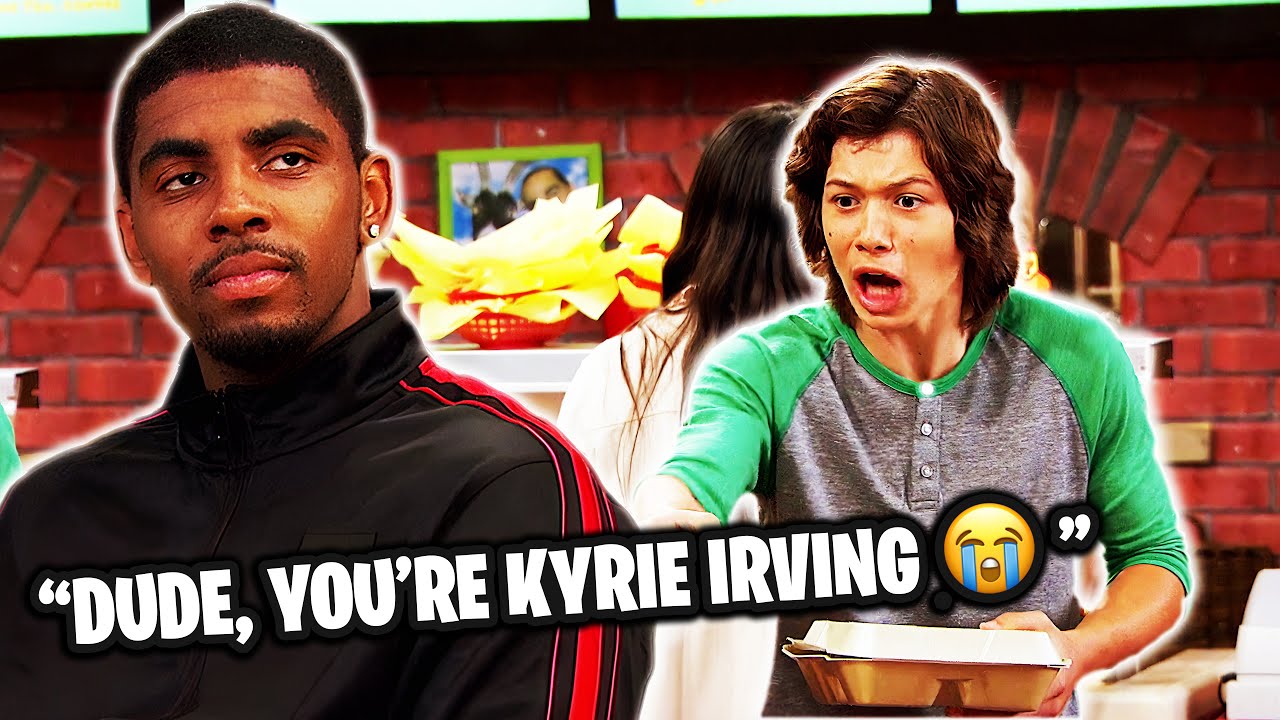 When KYRIE IRIVNG Pulled Up to KICKIN IT and Started AURA FARMING
