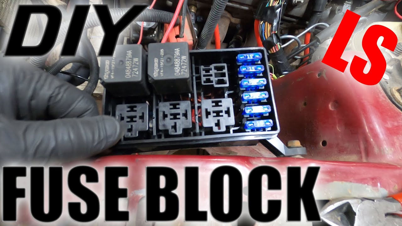 DIY LS SWAP FUSE BLOCK