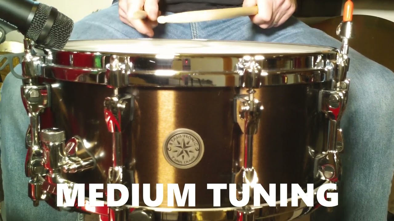 Tama Starphonic Bell Brass Snare Drum 14 x 6 3mm Shell SOLD