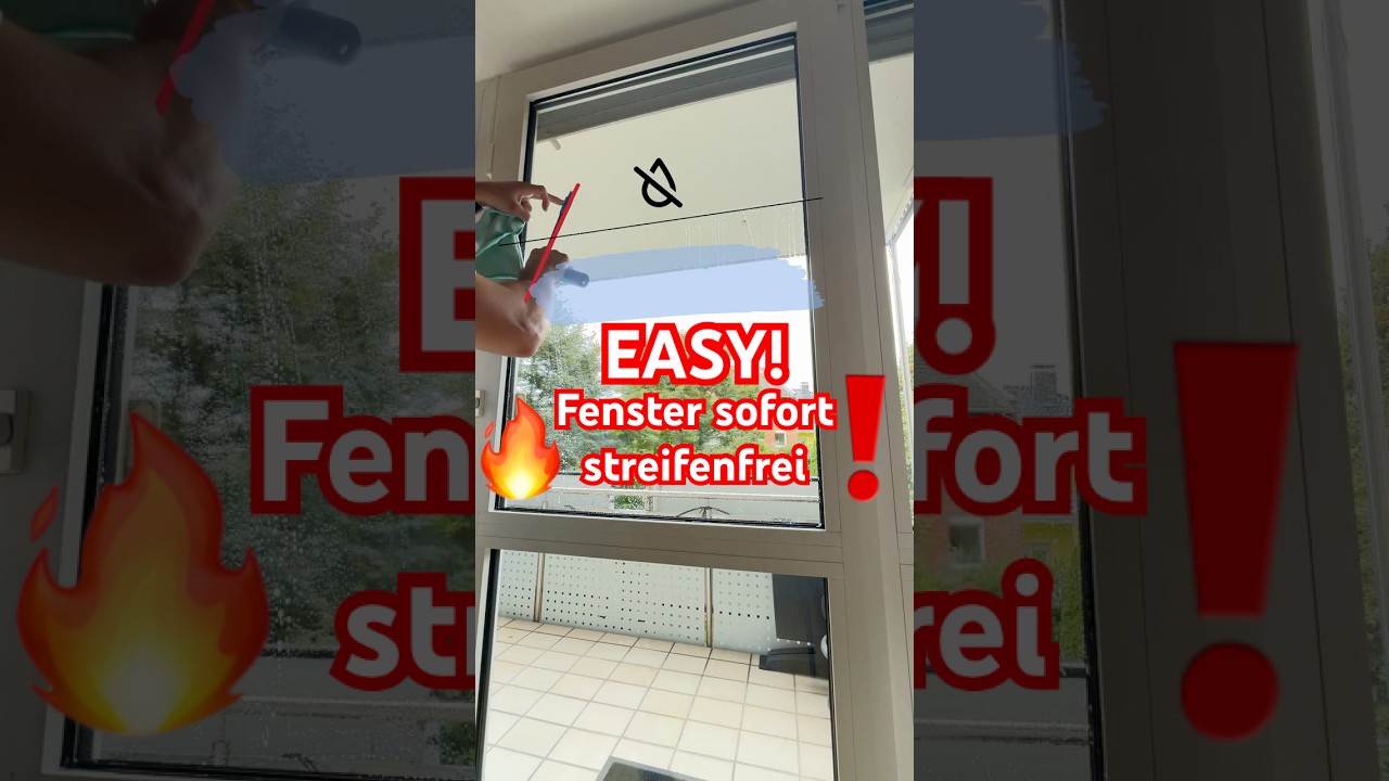 Fenster putzen f&uuml;r Anf&auml;nger: Tipps vom Profi