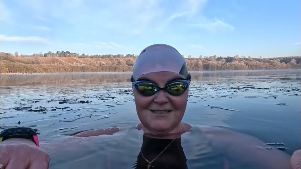 Kom med mig i isbad / 10 min i HaldSø
