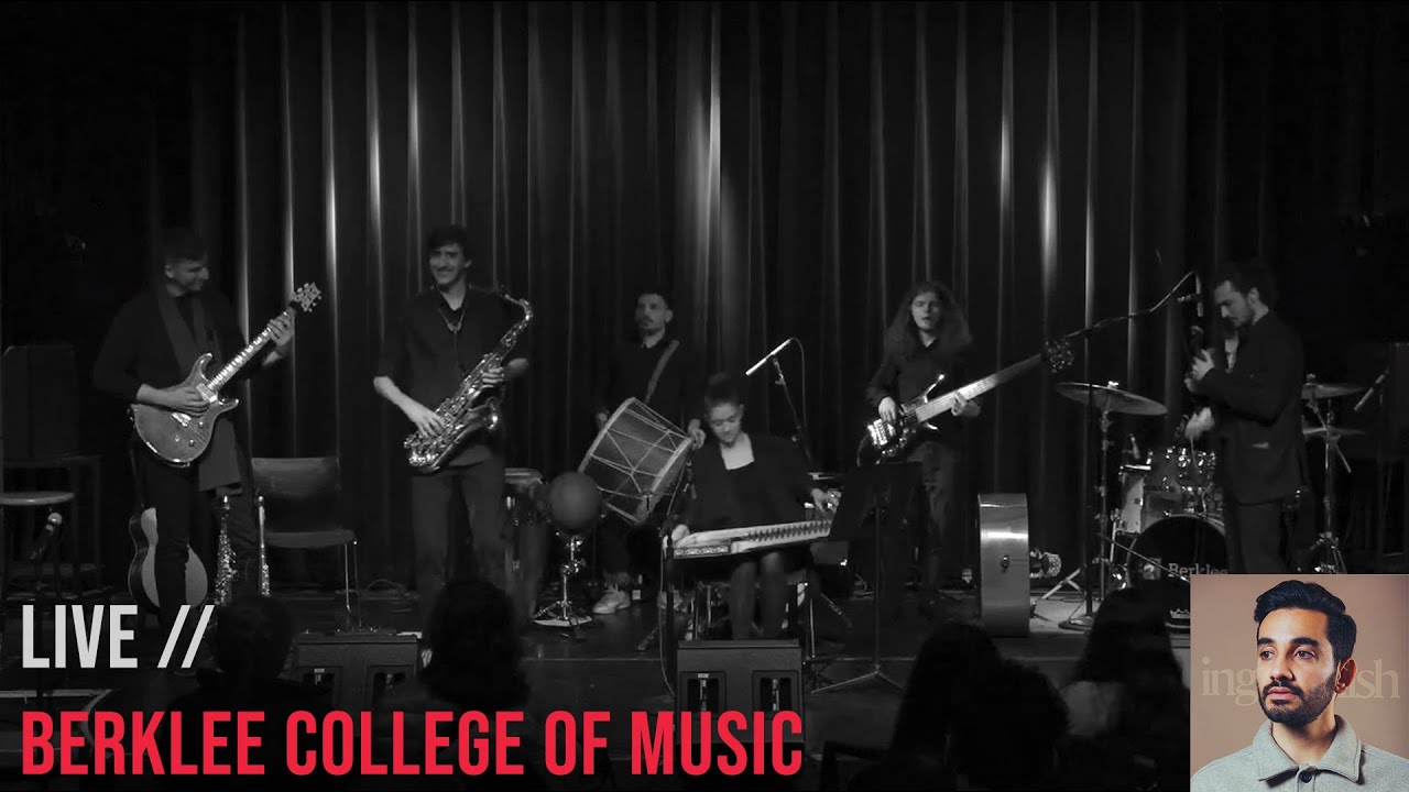 Berklee Middle Eastern Fusion Ensemble - Intra (Shubh Saran) | Live at David Friend