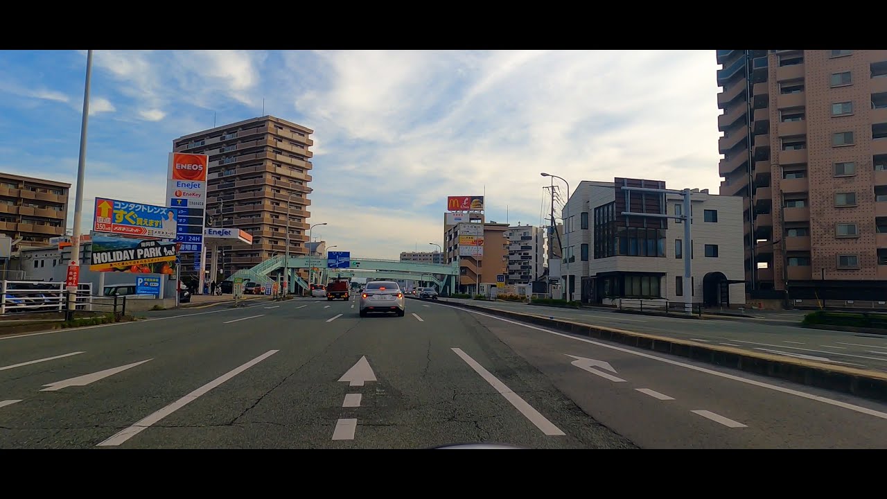 熊本市中央区浄行寺交差点～菊陽バイパス（菊池郡菊陽町久保田付近）｜早朝ツーリング