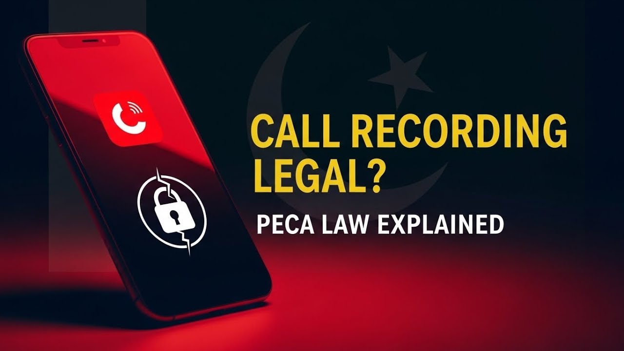 Is Call Recording Legal in Pakistan? | PECA Law Explained | Pakistan Law Review