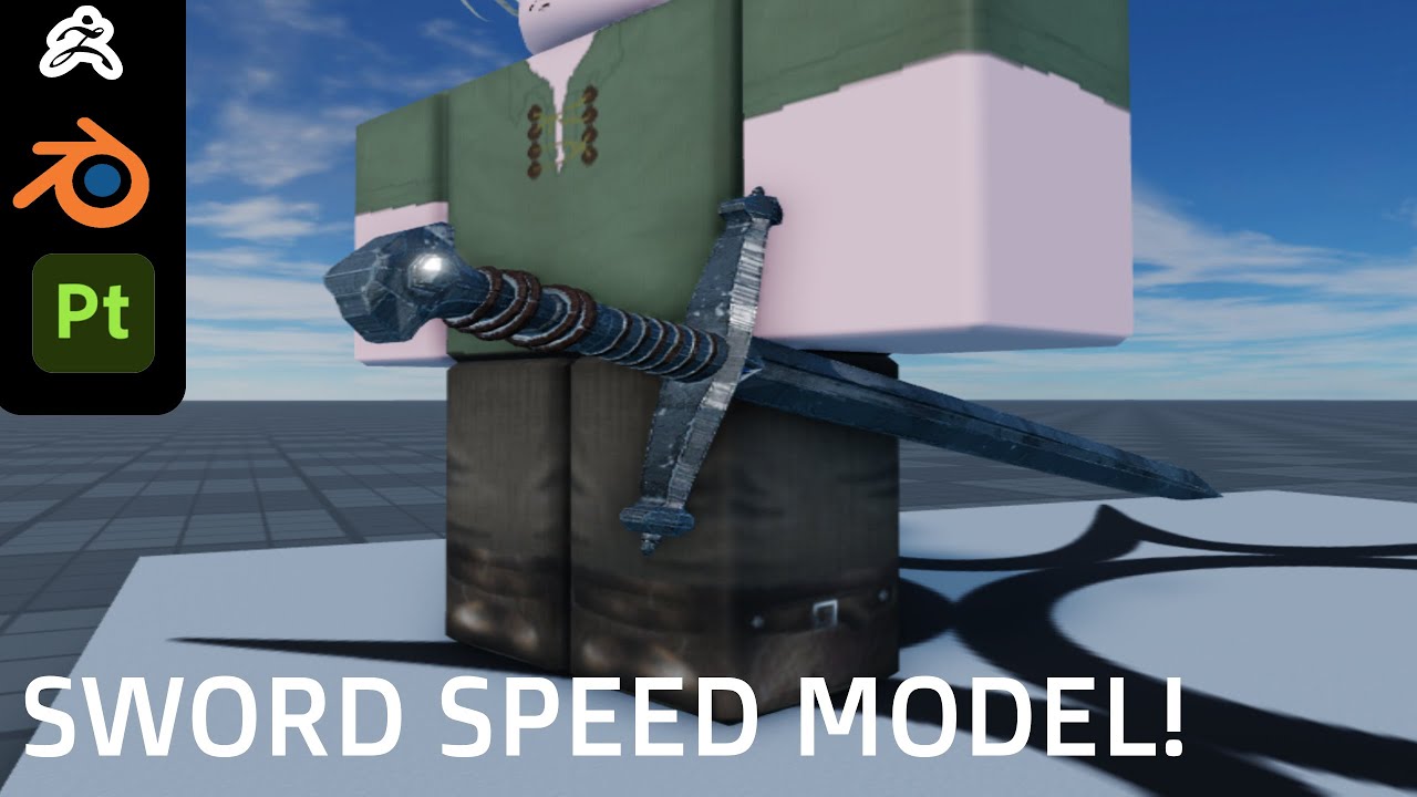 Sword Speed Modeling! | Roblox 3d model #3