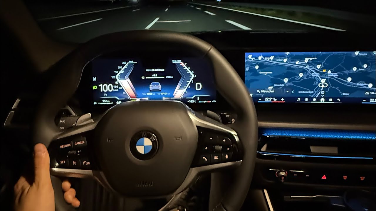 2025 BMW 318i | 156 PS | NIGHT POV DRIVE | ASMR | TOPSPEED