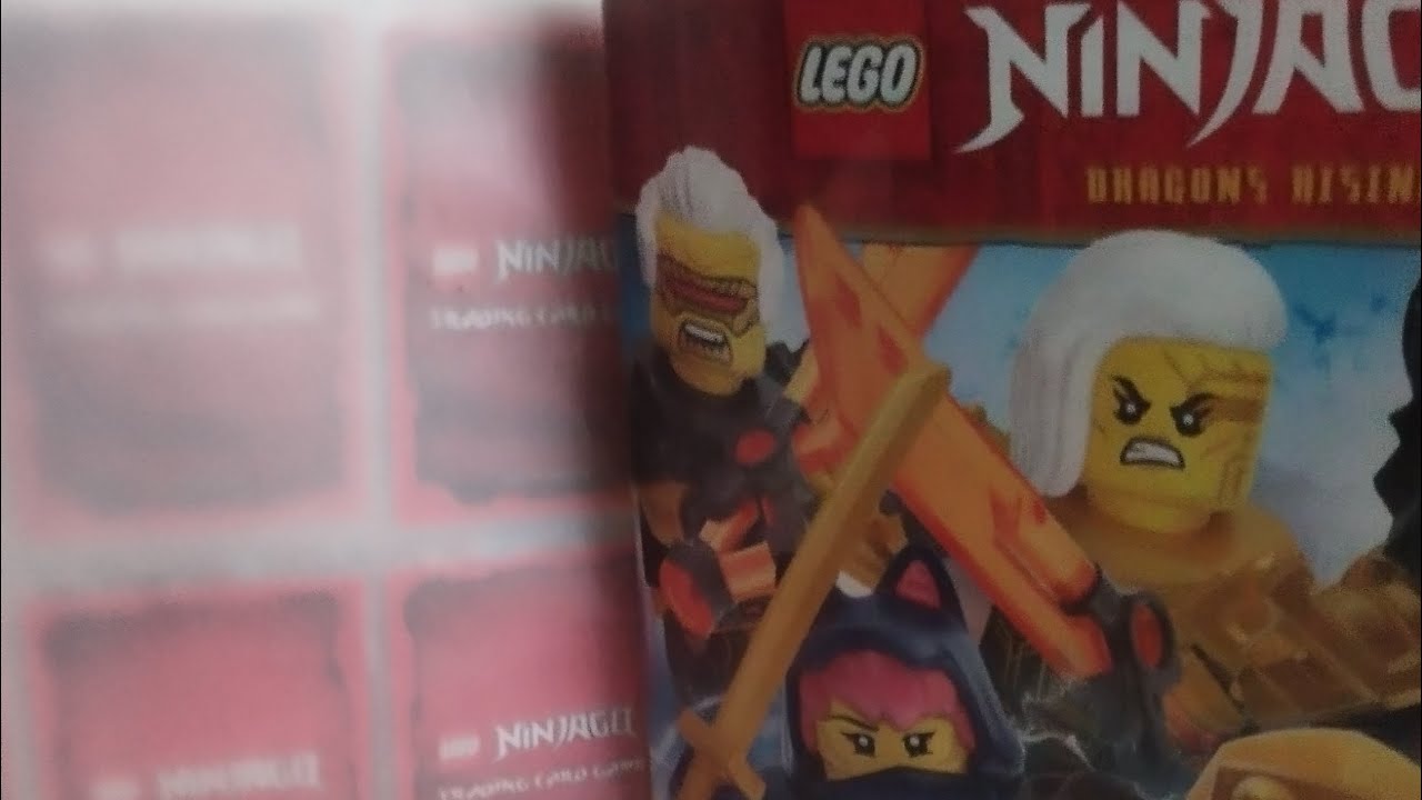 Toto sú všetky moje lego Ninjago karty 