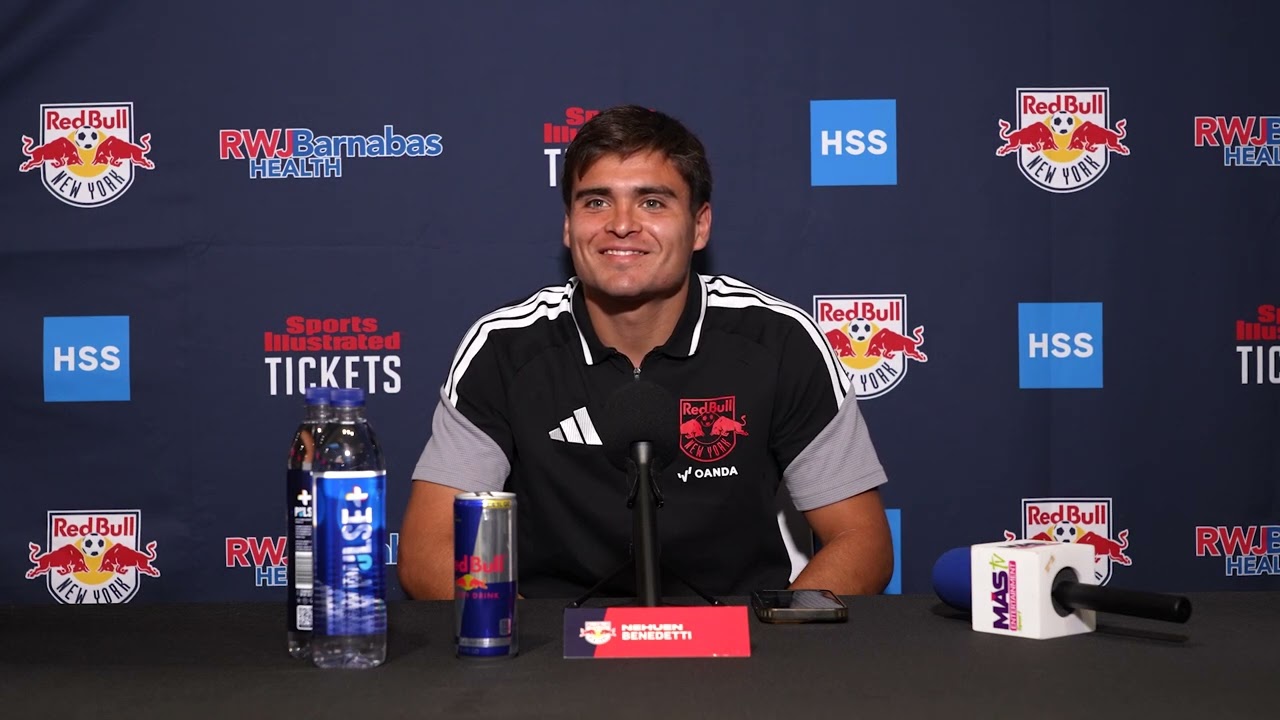 Nehuen Benedetti Press Conference | Red Bull New York Media Day 2026